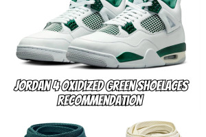 Air Jordan 4 Oxidized Green Shoelaces Recommendations